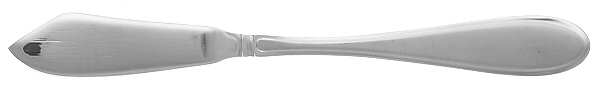 Cherish (Stainless, No Ridged Back) Flat Handle Master Butter Knife