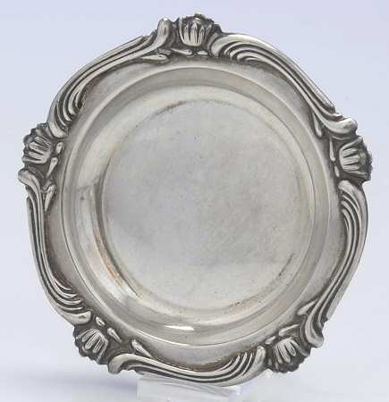CXU5 (Sterling, Hollowware) Coaster