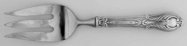 Cwv4 (Sterling) Serving Fork with Stainless Tines