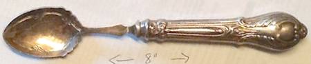 Cwv4 (Sterling) Hollow Handle Sugar Spoon