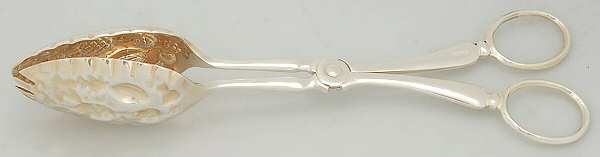 CBR8 (Silverplate) 1-Piece Salad Tongs