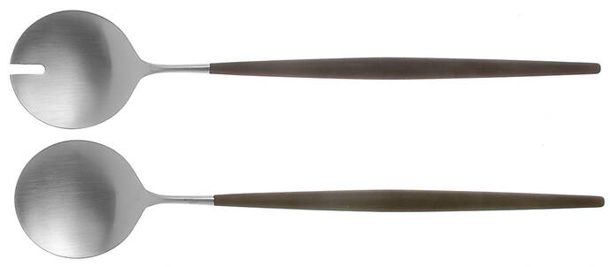 Goa (Stainless) (2 Pc) Solid Salad Set