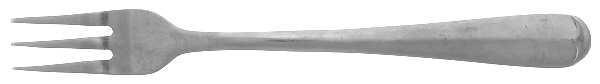 CKQ1 (Stainless) Cocktail/Seafood Fork by Crossroads
