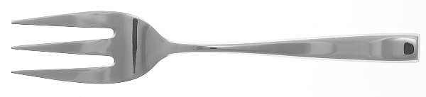 Ascend Mirror (Stainless, Glossy) Medium Solid Cold Meat Serving Fork