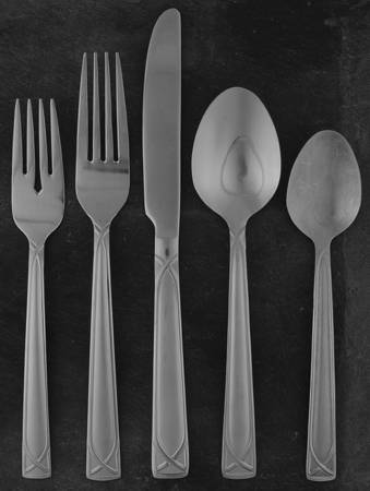 Crossroad Sand (Stainless) 40 Piece Estate Set