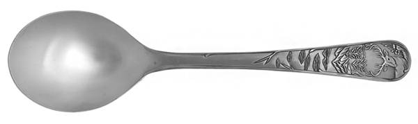 Deer (Stainless) Solid Serving Spoon