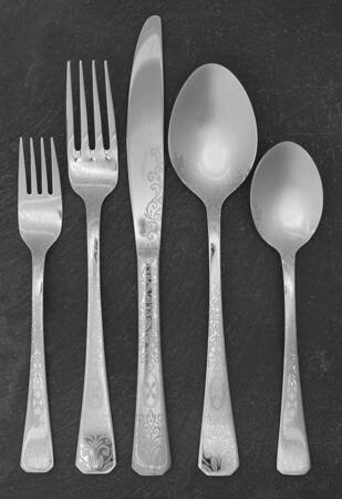 Dandelion Greens (Stainless) 40 Piece Estate Set
