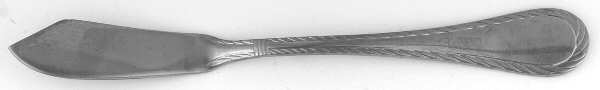 Carlyle Mirror (Stainless) Flat Handle Master Butter Knife