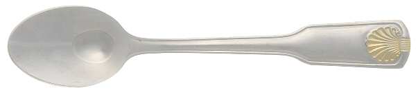 Shell-Gold Accent (Stainless) Teaspoon