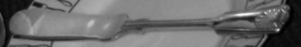 Fiddle Thread & Shell (Silverplate) Flat Handle Butter Spreader