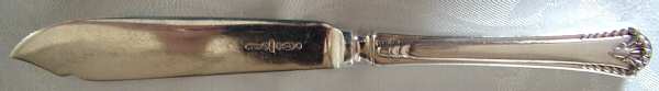 CBR10 (Silverplate) Individual Fish Knife with Stainless Blade