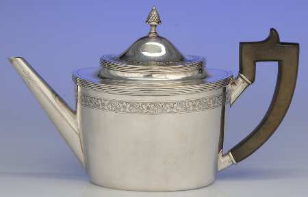 C3B1 (Sterling, Hollowware) Teapot