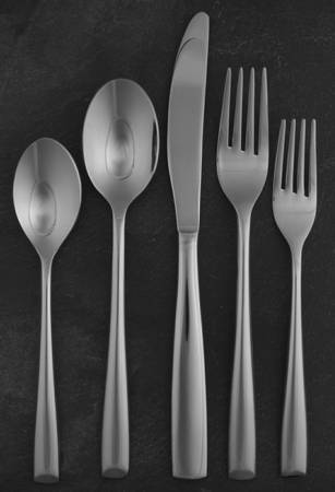 Rachel (Stainless) 5 Piece Place Setting