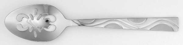 Unity Frost (Stainless) Pierced Tablespoon (Serving Spoon)