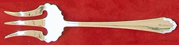Chippendale (Sterling) Large Solid Fish Serving Fork