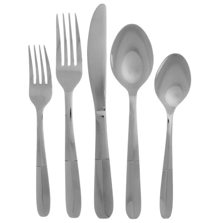 Asher-Sand (Stainless) 40 Piece Estate Set