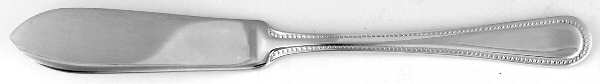 Bead (Silverplate) Flat Handle Butter Spreader