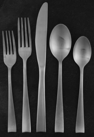 Arden Satin (Stainless) 40 Piece Estate Set