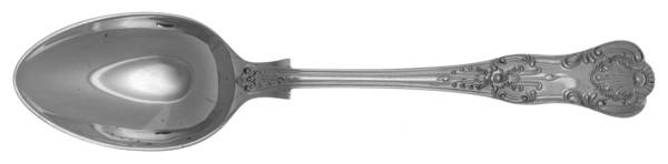 Queens (Sterling) Dessert/Oval Soup Spoon
