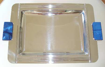 Greco-Blue (Stainless, Hollowware) by Jean Couzon