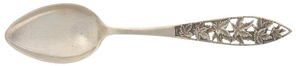 States & Cities Souvenir Spoons (Sterling) Canada Five O'Clock Spoon