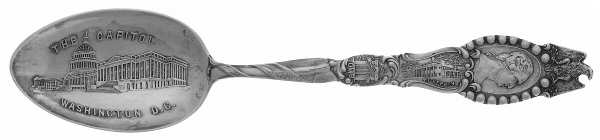 States &amp; Cities Souvenir Spoons (Sterling) by Campbell Metcalf