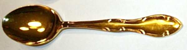 CSS13-Gold Electroplate Teaspoon