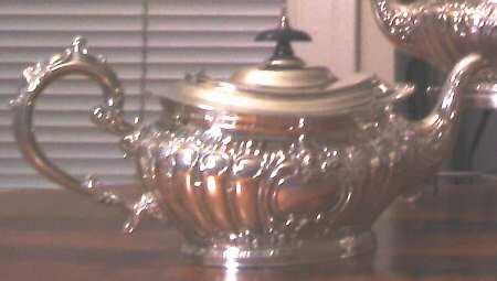 02019 (Silverplate, Hollowware) Teapot by Cheltenham & Co Ltd