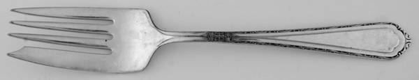 CVW2 (Silverplate) Individual Salad Fork by Cromwell Silver Mfg. Corporation