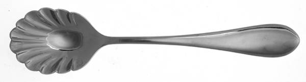 Irais (Stainless) Sugar Shell Spoon by Cuisinart Flatware