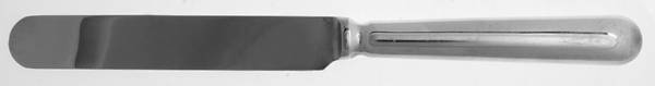 Borromeo (Silverplate) Blunt Hollow Knife by Calderoni Flatware