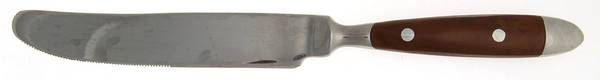 Bistro Woodgrain Brown (Stainless) New French Solid Knife