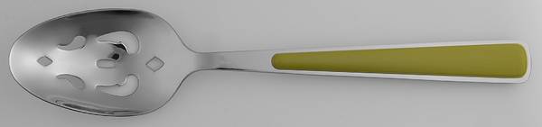 Fiesta-Merengue (Stainless) Pierced Tablespoon (Serving Spoon)