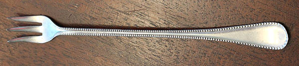 CWV6 (Silverplate) Cocktail/Seafood Fork