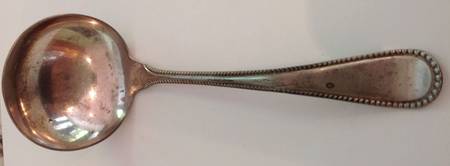 CWV6 (Silverplate) Solid Gravy Ladle