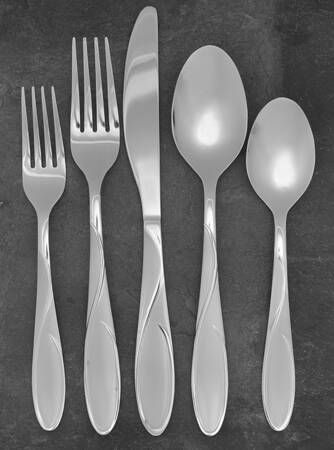 Gabriella Sand (Stainless) 40 Piece Estate Set