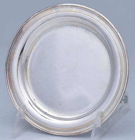 Albi (Silverplate, Hollowware) Wine Bottle Coaster