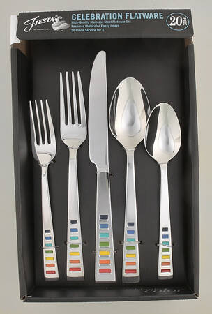 Fiesta-Celebration (Stainless) 20 Piece Set