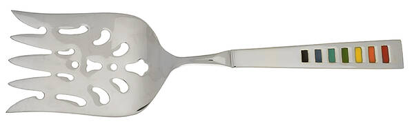 Fiesta-Celebration (Stainless) Fish Serving Fork with Stainless Tines HC