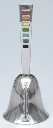 Fiesta-Celebration (Stainless) Bell Large with Stainless Bowl HC