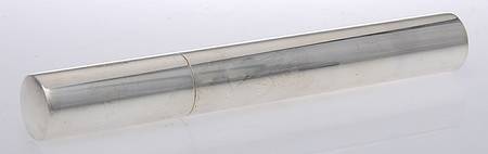 Silverplate Hollowware Birth Certificate Tube Holder