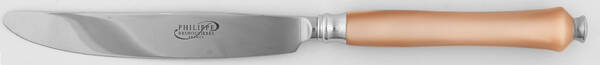 Pluton Pearly Horn (Stainless) New French Hollow Knife by Capdeco