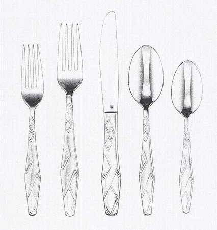 Pisa (Stainless) by Cuisinart Flatware