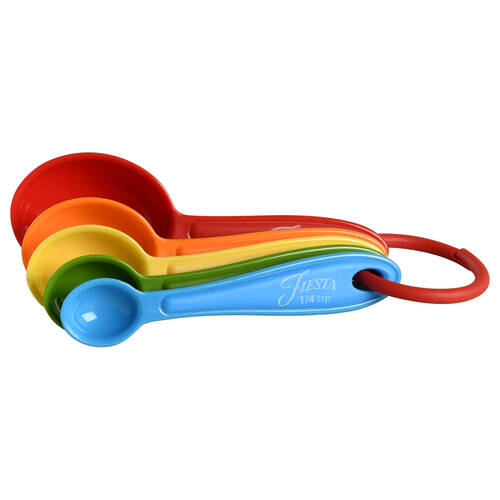 Fiesta Kitchen Accessories 4pc Measuring Spoon Set(1tb,1/2tb,1ts,1/2ts,1/4ts)