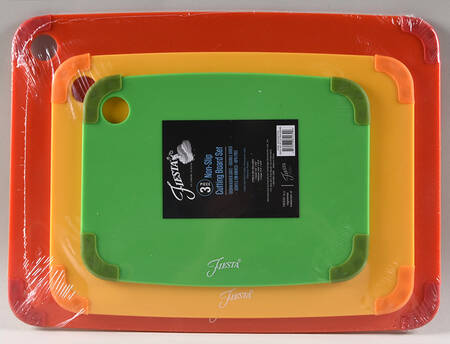 Fiesta Kitchen Accessories (Set of 3) Plastic Cutting Board
