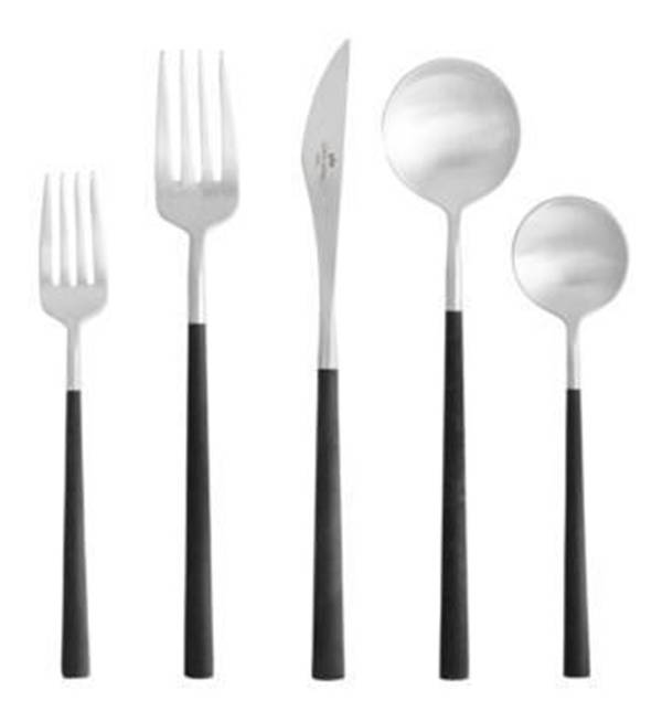 Mito Black (Stainless) by Costa Nova Flatware