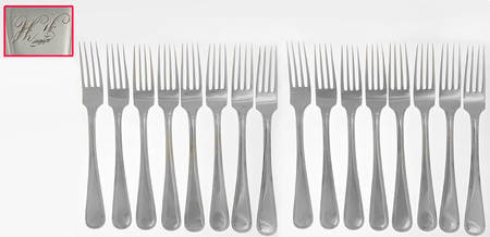 CJB1  Fork - Set of 16