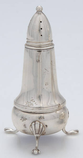 CS21 (Sterling, Hollowware) Weighted Salt Shaker