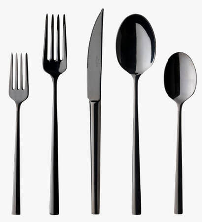 Vela Black by Costa Nova Flatware