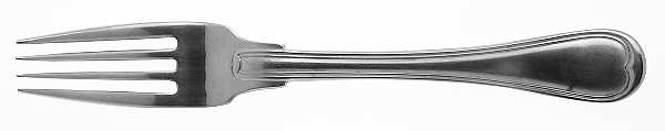 Classic Dansk (Stainless) Large Solid Cold Meat Serving Fork